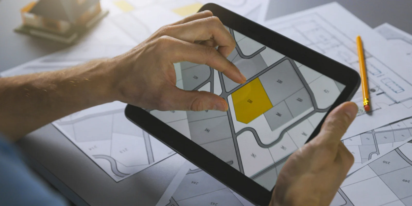 نحوه مشاهده پلاک در نقشه‌های آنلاین